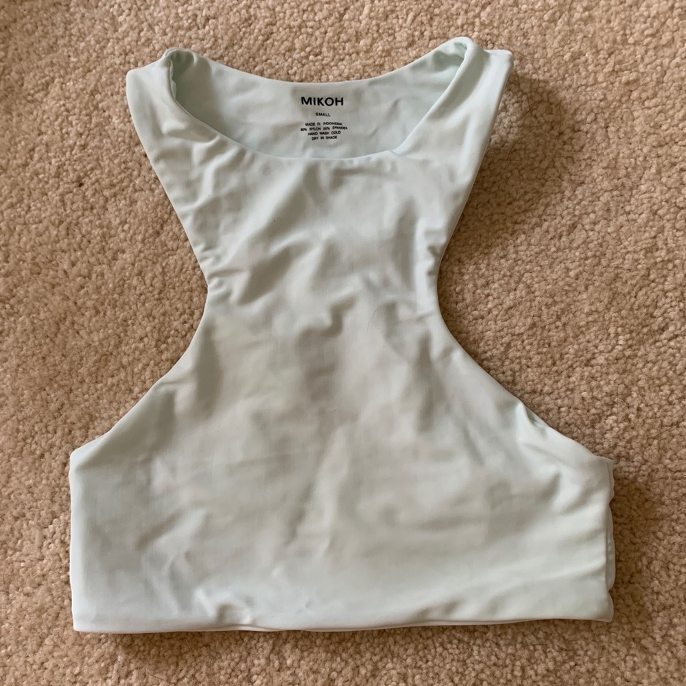 NWOT Mikoh Barbados bikini top